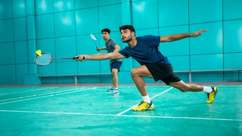 Sử dụng drop shot trong cầu lông đơn